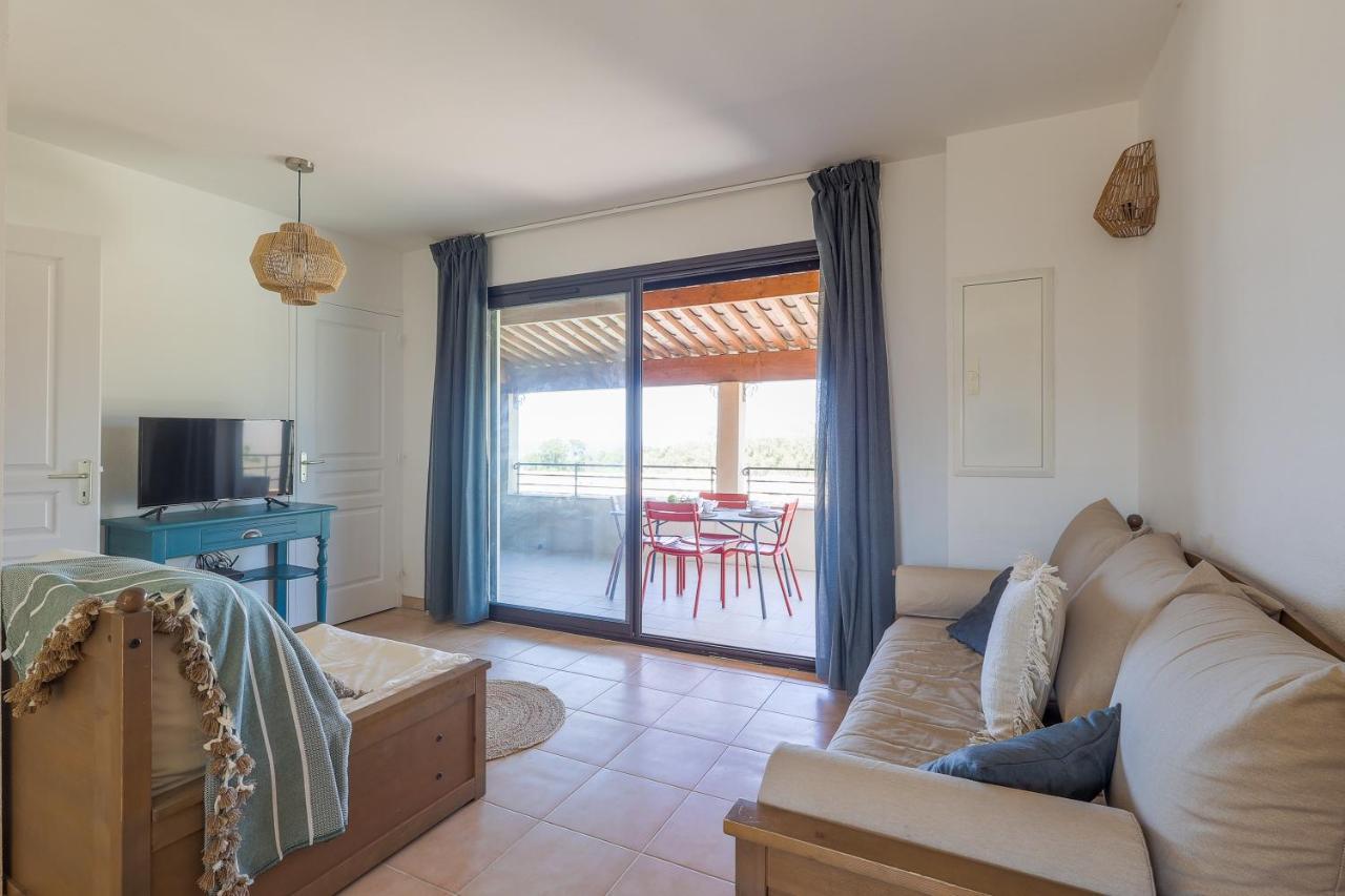 Capra Scorsa - Appt Vue Mer Et Piscine Partagee Belgodere  Exterior photo